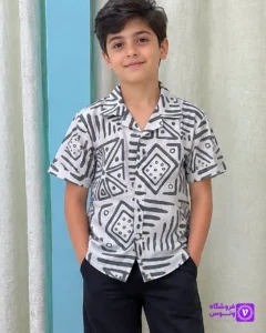 پیراهن پسرونه چاپی